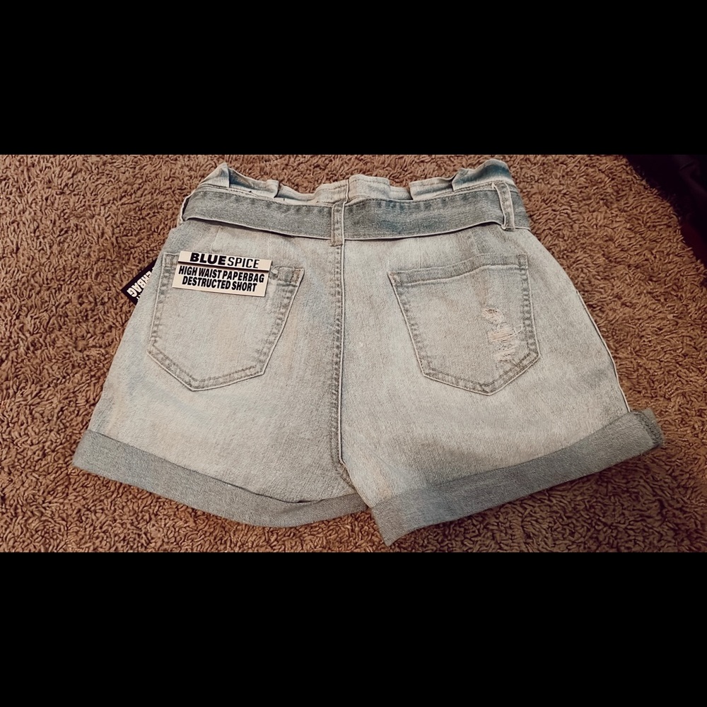 paper bag shorts